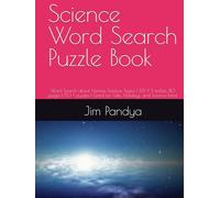Science Word Search Puzzle Book: Word Search about Various Science Topics | 8.5 X 11 inches, 110 pages | 50 + puzzles | Great for Gifts, Holidays, and Science Fans!