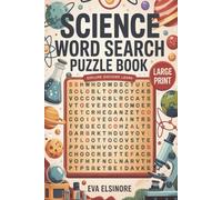Science Word Search Puzzle Book: Word Searches With Easy To read Print about Science, Physics, Biology, ( 6x9 sheets 110 pages ) 55+ puzzles about ... Gift For Vocations, Holidays, FreeTimes.
