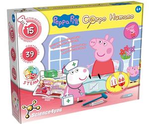 Science4you, Descubre El Cuerpo Humano con Peppa Pig, Juego para 4+ años, Serie 'Peppa Pig'