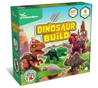 Science4you Dinosaurios Juguetes 4 en 1 - Dinosaur Build, Juguete Dinosaurios para Niños con 4 Dinosaurios, 67 Piezas, Juguete Construcción Montar Desmontar, 3 4 5+ Años