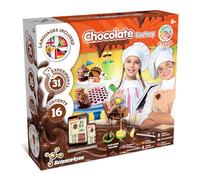Science4you Fábrica de Chocolates - Juegos y Juguetes para Niños 8 años con 31 Experimentos, Haz Galletas y Bombones, Incluye los Moldes, Juego Cocina Infantil y Regalos para Niños 8 9 10 Años
