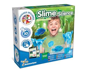Science4you Fabrica de Slime para Niños 7 8 9+ Años - Kit Completo com 10 ASMR Experimentos, Hace Slimes Que Brillan en La Obscuridad, Juguetes y Regalos Educativos para Niñas y Niños 7 8 9+ Años