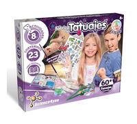 Science4you Fábrica Tatuajes para Niños 7 8+ Anõs - Kit para Hacer 60 Tatuajes Temporales con Ingredientes Naturales, Jueguete Educativo de Manualidades, Regalo Original para Niñas y Niños 7 8 9+ Años