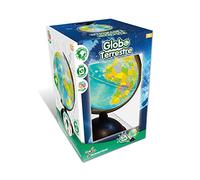 Science4you Globo Terráqueo - Globo Terráqueo en Español con Atlas Científico - Bola del Mundo de 20cm con Luz y Juguete Científico para Niños de 7 a 9 Años