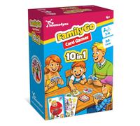Science4you Juegos de Cartas Familiares 10 en 1 - Juguetes de Cartas de Mesa y Viaje, Juego Portátil Divertido para Niños y Adultos, Set de Juegos de Mesa Fáciles de Aprender para Niños de 4+ Años