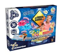Science4you Juguetes Locos El Hormiguero Fidget Toys, Juguetes Antiestres, 14 Manualidades: Haz tu Pulpo Reversible, Pelota Sensorial, Arena Mágica, Juguetes Educativos para Niños 6+ Anõs (80003498)