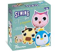 Science4you Kit de Costura para Niños de 6+ Años - Crea tus Propios Peluches, Crea 3 Animales diferentes, Kit de Manualidades con Aguja Segura, Regalo de Juguete para Niños y Niñas de 6 7 8+ Años