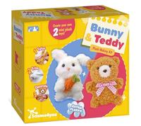 Science4you Kit para Hacer Peluches para Niños de 6+ Años - Crea tus Propios Peluches, 2 Animales diferentes, Kit de Manualidades com Alambre Moldeable, Regalo de Juguete para Niños y Niñas de 6 7 8 9