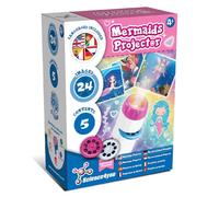 Science4you Linterna Proyector Sirenas para Niños 4+ Años - Proyector Antorcha Incluye 24 Imágenes y Póster de Sirenas, Regalos y Juguetes Científicos y Educativos para Niñas y Niños 4 5 6 7+ Años