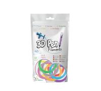 Science4you Recargas de Filamento de Bolígrafo 3D para Niños - 10 Filamentos PLA 1.75mm Coloridos para Lápiz 3D, Más Seguro y Fácil de Usar, 50 metros en total, Regalo para Niño y Niña