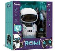 Science4you Robot Inteligente ROMI - Robot con Mando a Distancia para Niños con Ojos LED, Música y Cuatro Modos, Juguetes Interactivos, Regalo Original para Niños y Niñas de 6 7 8 9 10+
