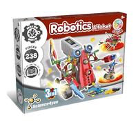 Science4you Robotics Alfabot 3 en 1 - Kit Robotica de 238 Piezas, Construye tu Proprio Robot, Juegos y Juguetes de Construcciones, Regalos para Niños de 6 7 8 9 10+ Años
