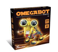 Science4you Robotics Omegabot - Kit de Construcción de Robots para Niños, Construye Tu Propio Robot Caminante, Kit de Robótica con 389 Piezas, Regalo Educativo, Juguete Educativo para Niños 8 9 10 11+