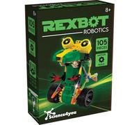Science4you Robotics Rexbot - Kit Robotica para Niños con 106 Piezas, Robot Interactivo para Montar + Construcciones, Juegos, Juguetes y Regalos para Niños 6 7 8 9 10-14+ Años
