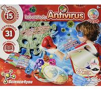 Science4you-Science4you, Laboratorio Antivirus, Juego para 8+ años, Serie 'Science', Multicolor (SY-80002818)
