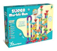 Science4you Super Circuito de Canicas para Niños - Juego con Canicas Incluidas, Marble Run + 113 Piezas, Juguetes Educativos Stem, Regalo para Niño y Niña 3+ años