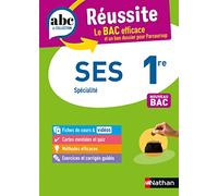 Sciences économiques et sociales 1re spécialité: Nouveau Bac