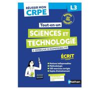 Sciences et technologie: 2e épreuve d'admissibilité L3 écrit