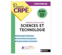 Sciences et technologie: Ecrit