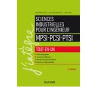 Sciences Industrielles Pour Lingénieur Mpsi-pcsi-ptsi (ebook)