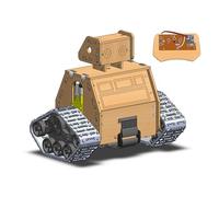 ScienSta Proyectos STEM para niños de 10 a 16 años, modelos de madera, regalos para niños de 9 a 16 años, kit de construcción de manualidades educativas científicas, tanque RC