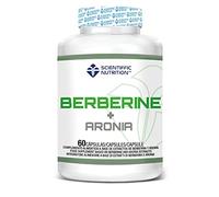 Scientiffic Nutrition - Berberine + Aronia, Complemento Alimenticio a Base de Extractos de Berberina y Aronia, Ayuda a Mejorar el Metabolismo y Reducir los Niveles de Colesterol - 60 cápsulas.