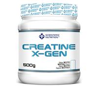 Scientiffic Nutrition - Creatine X-Gen, Creatina Monohidratada en Polvo para el Pre Entreno, Aumentar Masa Muscular, Mejora el Rendimiento Deportivo, Gran Solubilidad - Sabor Neutro, 500g