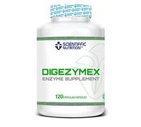 Scientiffic Nutrition - Digezymex, Enzimas Digestivas para Mejorar la Digestión y Reducir la Acidez - 120 Cápsulas Digezyme.