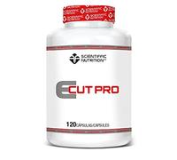 Scientiffic Nutrition - E-Cut Pro, Quemagrasas Potente para Ayudar a la Pérdida de Peso, Suplemento Termogénico Quemador de Grasas, Fat Burner - 120 Cápsulas.