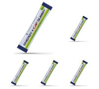 Scientiffic nutrition - Energy Gummy, Gominolas Energéticas, Gran Aporte de Hidratos de Carbona para Aumentar tu Energía, Con Cafeína - Sabor Lima Limón. (Paquete de 5)