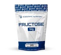 Scientiffic Nutrition - Fructose, Fructosa en Polvo, Actua como Fuente de Energía Rápida y Sostenida, Sustito del Azúcar, Recomendable Combinar con Maltodextrina - 1kg.