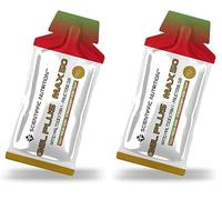 Scientiffic Nutrition - Gel Plus Max, Gel Energético con Carbohidratos, Para Ciclismo y Running, con un Ratio 1:0,8 de Maltodextrina - Fructosa Absorviendo más Carbohidratos - Sabor Fresa Kiwi, 70g