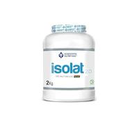 Scientiffic Nutrition - Isolat 2.0, Whey Protein, Suplemento de Proteina Aislada ISO con Lactasa, Proteina de Suero de Leche en Polvo - 2Kg, Fresa.