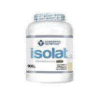 Scientiffic Nutrition - Isolat 2.0, Whey Protein, Suplemento de Proteina Aislada ISO con Lactasa, Proteina de Suero de Leche en Polvo - 908g, Vainilla.
