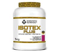 Scientiffic Nutrition - Isotex, Bebida Isotónica Instántanea en Polvo, Aporta Sales Minerales, Electrolitos y Energía, Bebida Deportiva - Sabor Frutos Rojos, 1Kg