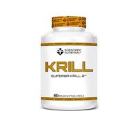 Scientiffic Nutrition - Krill Oil NKO, Aceite de Krill Antártico, Contiene Ácidos Grasos Omega 3 y 6, Gran Poder Antioxidante y Antiinflamatorio - 60 perlas