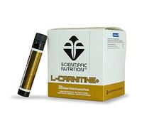 Scientiffic Nutrition - L-Carnitine+, L-Carnitina en Viales, Ayuda al Aporte de Energía y Actúa como Quemagrasas con el Sello Carnipure- Sabor Frutos Rojos 20 Unidades de 30ml
