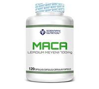 Scientiffic Nutrition - Maca 700mg, Potente Energizante, Antioxidante y Revitalizante, Aumenta la Libido en Hombres y Mujeres, Retrasa la Fatiga, Fortalece los Huesos - 120 Cápsulas