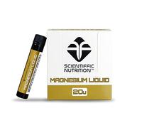 Scientiffic Nutrition - Magnesium Liquid, Citrato de Magnesio Líquido, Ayuda a Muchas Reacciones Metabólicas, de Alta Absorción, Reducción de Efectos Adversos - 20 Viales