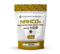 Scientiffic Nutrition - NAHCO 3, Pre Entrenamiento de Carbohidratos y Bicarbonato de Sodio, Aumenta la Energía y Reduce la Acidificación de PH - 1kg.