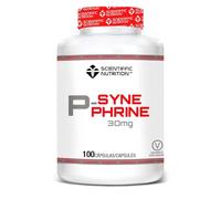 Scientiffic Nutrition - P-Synephrine 30mg | Extracto de Naranja Amarga al 30% | Quemagrasas y Energía | 100 Cápsulas Vegetales (Suministro para 100 Días)