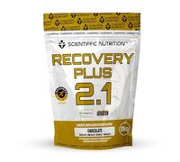 Scientiffic Nutrition - Recovery 2.1 PLUS, Bebida Post Entreno para una Rápida Recuperación Muscular, combina proteína de calidad (Isolac®), 3 tipos de carbohidratos y creatina - 2 kg, Sabor Chocolate