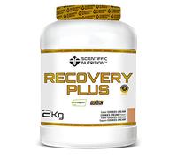 Scientiffic Nutrition - Recovery Plus, Bebida Post Entreno, Recuperador Muscular con Carbohidratos, Proteina, Creatinna y Electrolitos, en Polvo, Sin Gluten - 2Kg