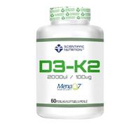 Scientiffic Nutrition VIT D3 2000 ui + K2 100 mcg 60 Perlas
