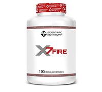 Scientiffic Nutrition - Xfire7, Quemagrasas Potente para Ayudar a la Pérdida de Peso, Suplemento Termogénico Quemador de Grasas - 100 Cápsulas