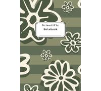 Scientific Graph Paper Notebook: Green Bubble Flower Design Scientific Notebook | Graphpaper Lined Pages | 6 x 9 inches | 150 Pages | Kids, Teens, Adults | Math & Science