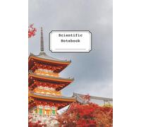 Scientific Graph Paper Notebook: Japanese Landscape Design Scientific Notebook | Graphpaper Lined Pages | 6 x 9 inches | 150 Pages | Kids, Teens, Adults | Math & Science