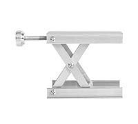 Scientific Lab - Plataforma de elevación de laboratorio de aleación de aluminio, soporte de nivel La-ser de 3.5 x 3.3 pulgadas, soporte de nivel La-ser