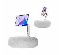 ScificWom Juego de cama con soporte de cojín para teléfono/Kindle/tableta, cojín perezoso creativo soporte para tableta, soporte para teléfono móvil, tableta, soporte de almohada, persona perezosa en