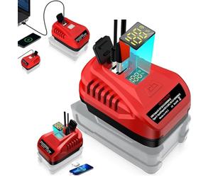 SciFiVisi PD 100 W para Einhell 18 V USB batería cargador PD3.0 tipo C cargador teléfono móvil fuente de alimentación adaptador teléfono adaptador para PXBP-300 PXBP-600 PX-BAT52